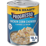 Progresso Gluten Free Chicken Corn Chowder — Family Friendly Pantry Soup for Shared Weeknight Dinners, 18.5 oz Can