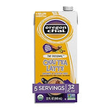 Oregon Chai Original Chai Concentrate for Family Kitchen Counter, Year-Round Hot and Iced Chai Supply