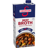 Swanson 100% Natural Beef Broth – Clean-Ingredient Pantry Staple for Home Kitchen Meal Prep