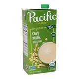 Pacific Foods Organic Oat Milk – Shelf-Stable Plant Milk for Camping Trips and Cabin Pantries, No Fridge Needed