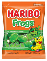 Haribo Gummy Frogs 5 Oz – Portable Snack for Camping, Picnics, and Road Trips