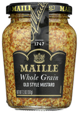 Maille Mustard Old Style – Gourmet Birthday Gift for Mom, Whole Grain French Condiment for Foodie Hosts