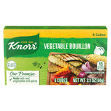 Knorr Bouillon Vegetable Cubes – Clean-Tasting Broth Base for Wholesome Family Dinners