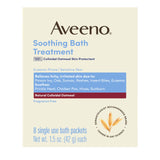 Aveeno Fragrance-Free Oatmeal Bath Treatment – Dermatologist-Recommended Soothing Soak for Skin Flare-Ups