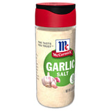 McCormick Garlic Salt, 5.25 oz – Streamlined Pantry Staple for Clean Kitchen Counters