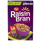 Post Raisin Bran Cereal – Thoughtful Heart-Healthy Gift Basket Staple for Senior Loved Ones, 25 oz