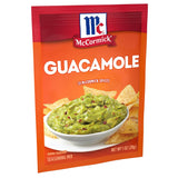 McCormick Guacamole Seasoning Mix for Busy Home Cooks, Fast No-Cook Flavor in 1 oz