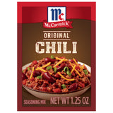 McCormick Original Chili Seasoning Mix for Vegetarian Bean Chili, No MSG Clean Label