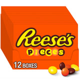 REESE'S PIECES Peanut Butter Crunchy Shell Candy 48 oz – Safe Gluten Free Treat for Playroom and Birthday Parties