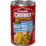 Campbell's Chunky Split Pea with Ham Soup – Campfire Dinner for Weekend Hiking Trips, 19 Oz Can