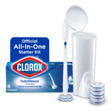 Clorox ToiletWand Disposable Cleaning System – Family Bathroom Sanitizer That Kills 99.9% of Germs