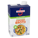 Swanson Natural Goodness Chicken Broth – Clean Ingredient Pantry Staple for Health-Conscious Home Cooking