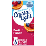 Crystal Light Lemonade Powdered Drink Mix – Caffeine-Free Sugar-Free Flavored Water for Kids' Lunchboxes