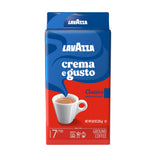 Lavazza Crema e Gusto Ground Coffee – Elegant Housewarming Present for New Homeowners, Authentic Italian Medium Roast (4 Pack)