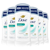 Dove Sensitive Antiperspirant – Nightly Wind-Down Underarm Care for Women Who Shave, Gentle Unscented Formula