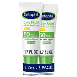Cetaphil SPF 50 Moisturizer – Effortless One-Step Skincare for Minimalist Routines, No White Cast Finish