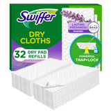 Swiffer Sweeper Dry Sweeping Cloths – One-Tool Lavender Clean for Intentional Hard-Floor Living, 52ct