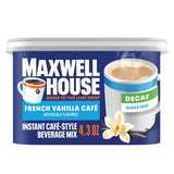 Maxwell House Instant Flavored Beverage – Holiday Gift for Busy Friends, Suisse Mocha, 9 oz Canister