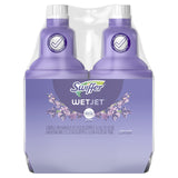 Swiffer WetJet Febreze Lavender Floor Cleaner Refill – Mindful Bedtime Mopping Routine, 1.25L Pack of 2