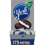 YORK Dark Chocolate Peppermint Patties – Office Break Room Candy Dish Staple, 175 Individually Wrapped Pieces