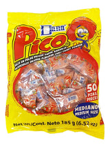 Pico Mediano Diana Original Orange Hot Candy Powder – Simple Single-Serve Snack with No Prep, 50 Pre-Portioned 4g Sachets