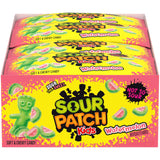 SOUR PATCH KIDS Watermelon Sour Then Sweet Gummies – Individually Wrapped Lunchbox and Easter Basket Snack for Children