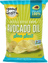 Good Health Kettle Style Avocado Oil Chips – Portable Snack for Hiking Trails and Picnic Baskets