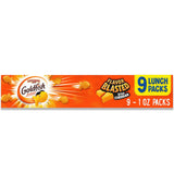 Goldfish Cheddar Cheese Crackers – Better-for-You Baked Snack, 100% Real Cheese No Artificial Additives, 9 Count Tray