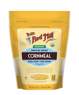 Bob's Red Mill Organic Medium Grind Cornmeal – Thoughtful Pantry Gift for Home Bakers and Cooking Hobbyists