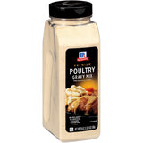 McCormick Premium Poultry Gravy Mix, 20 oz – Fast Stovetop Gravy Mix for Time-Saving Home Cooks