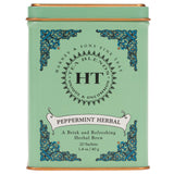 Harney & Sons Peppermint Herbal Tin – Home Office Focus Cup, Caffeine-Free Afternoon Brew to Support Concentration