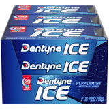 Dentyne Ice Winter Chill Sugar-Free Chewing Gum – Calorie-Conscious Chew for Home, Gym Bag, and Diet Routine