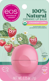 eos Organic Lip Balm Sphere – Cute Birthday Gift for Her with Six Flavor Options