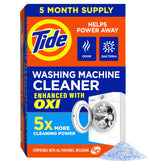 Tide Washer Machine Cleaner with Oxi – Mindful Home Reset, Fresh Scent Deep Clean for Front and Top Loader