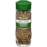 McCormick Gourmet Organic Italian Seasoning – USDA Organic Blend for Health-Conscious Weeknight Meal Prep