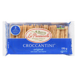 La Panzanella Croccantini Mini Crackers – Elegant Birthday Gift for Her, Hostess Present with Rosemary and Roasted Garlic Flavors