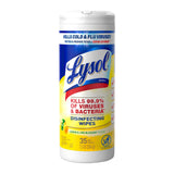 Lysol Disinfectant Wipes, Lemon & Lime Blossom – Child-Safe Everyday Disinfecting for Playrooms and Nursery Surfaces