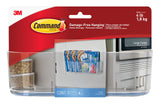 Command Large Caddy for Minimalist Bathroom Storage, Clear Wall Organizer