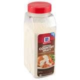 McCormick Country Gravy Mix, 18 oz – Family-Size Kid-Friendly Gravy for Breakfasts and Weeknight Dinners