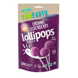 YumEarth Organic Elderberry Pops – Thoughtful Allergy-Friendly Gift for Mom at Housewarmings and Holidays, 15 Count
