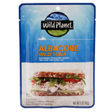 Wild Planet Wild Albacore Tuna – Quick Office Lunch, Resealable Pouch for Desk Meal Prep