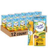 Crystal Light Decaf Lemon Iced Tea – Family Table Drink for Kids' Lunches and Backyard Cookouts, No-Caffeine Pitcher Mix