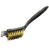 Chef Craft Select Short Grill Brush 9 Inch Black – Thoughtful Housewarming Gift for New Homeowners and Hosts