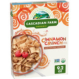 Cascadian Farm Organic Cinnamon Crunch Cereal – Clean-Eating Pantry Staple for a Mindful Morning Routine