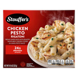 Stouffer's Rigatoni with Chicken Pesto Entree – Post-Workout High-Protein Lunch, Microwave-Ready in Minutes