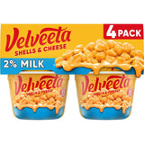 Velveeta Shells & Cheese Microwaveable Single-Serve Cups – Clutter-Free Pantry Staple for Studio Apartments, 2.19 oz 4-Pack