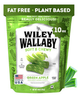 Wiley Wallaby Green Apple Licorice – Gourmet Stocking Stuffer & Christmas Candy Gift for Kids