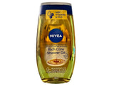 Nivea Shower Oil 200 ml – Spa-Style Self-Care Shower Treatment for Tight, Dehydrated Skin