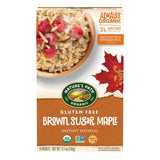 Nature's Path Organic Instant Oatmeal – Lightweight Camp Breakfast for Trailheads, Brown Sugar Maple