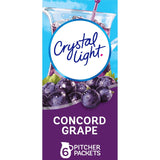 Crystal Light Grape Drink Mix with Caffeine – Pre-Portioned Single-Serve Packets for a Clean, Clutter-Free Pantry, Zero Sugar